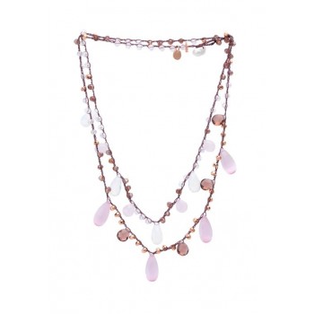 Collana uncinetto con Goccie Collana uncinetto con Goccie